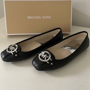 Michael Kors, black flats, size 7